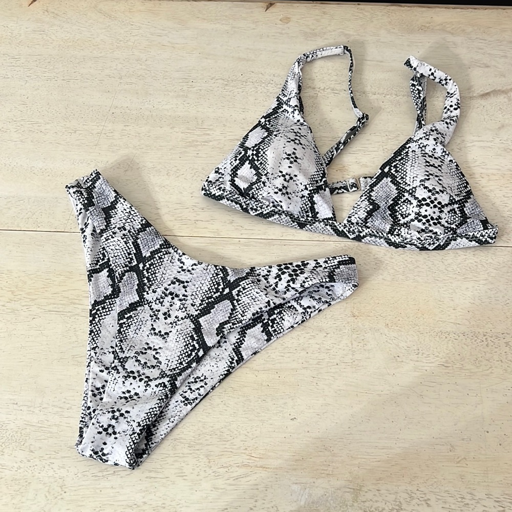 Snake Print Bikini